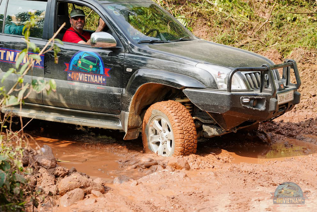 Muddy tracks