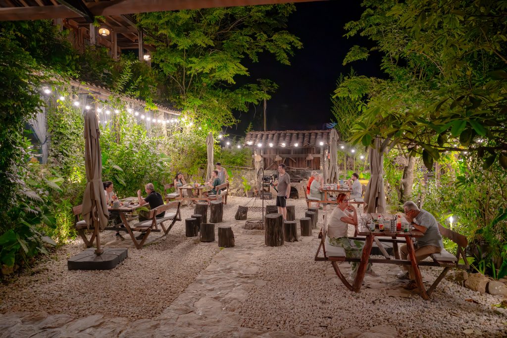 Ba Be Jungle Houses Open Air Restaurant